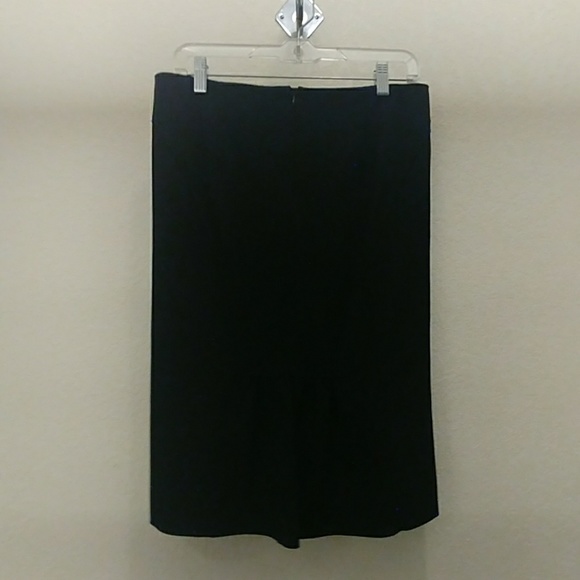 VTG- Paul Alexander Black Velvet Maxi Skirt - Picture 8 of 8